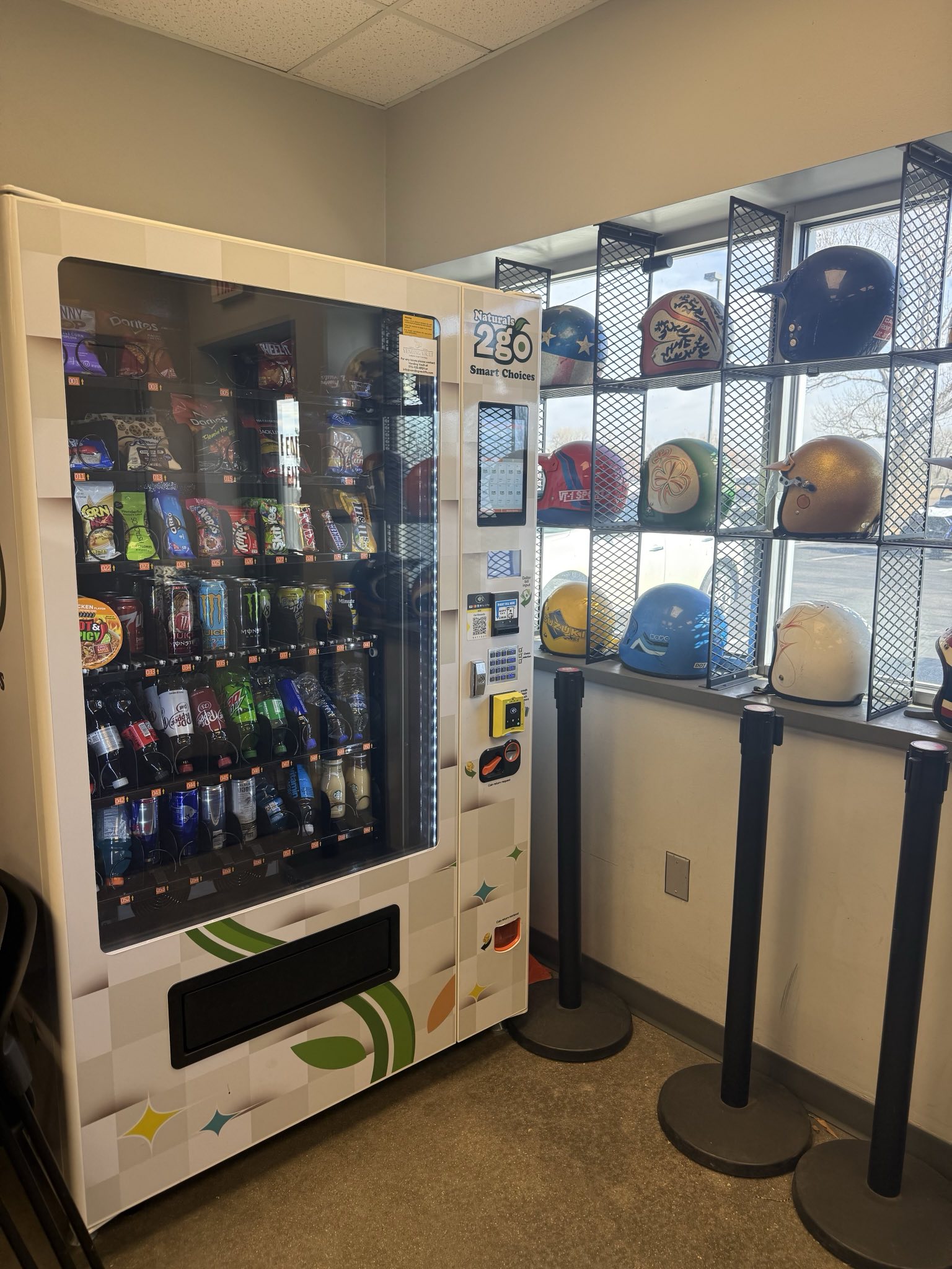 Vending machine with product selection
